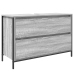 Conjunto de Muebles de Baño de 3 Piezas  Gris Sonoma de Madera Elaborada