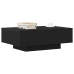 Mesa de café  Negra de Roble 90x60x31 cm de Madera
