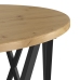 Mesas Laterales Anidadas 2 pcs de Madera de Roble Artisan