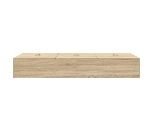 Estructura de Cama  Roble Sonoma 90x190 cm