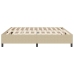 Cama Box Spring  Verde Claro Gris 200x200 cm Tela de Pana