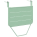 Mesa Colgante al Aire Libre  - Verde Menta, 60 x 39 x 50 cm, Acero