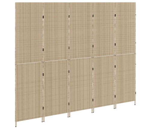 Divisores de habitaciones  Beige Madera Grande Plegable