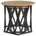 Mesas Laterales Anidadas 2 pcs de Madera de Roble Artisan