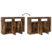 Aparador  Roble Ahumado Madera Ingenierizada 116 x 30 x 75 cm