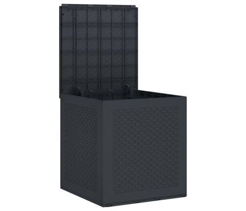 Caja de Almacenamiento Antracita 55x53x57 cm PP