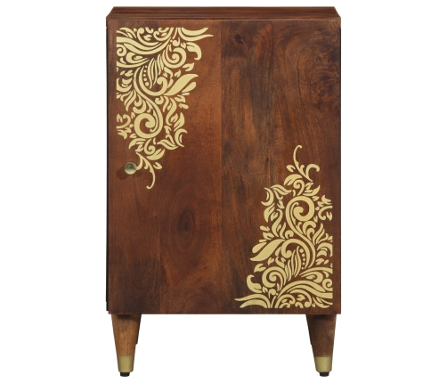 Armario de baño  Marrón miel Madera sólida de acacia 38 x 33 x 58 cm