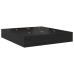 Base de cama de almacenamiento  de roble negro 200x200 cm