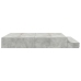 Cama con almacenamiento  Gris 200x200 cm
