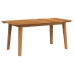 Sillas de Jardín  con Mesa de Madera Sólida de Acacia Negra, 5 Piezas