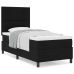 Cama con Somier Negra 90x200 cm Tela