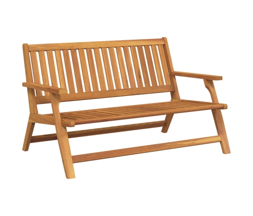 Sillas de jardín  con mesa 5 piezas de madera maciza de acacia