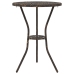 Set de Bistro de Jardín de 3 Piezas  en Aluminio Fundido Bronce