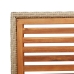 Sillas de jardín apilables  con cojines 2 pcs Beige Polirratan