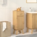 Armario de baño  35x30x90 cm de madera maciza de pino