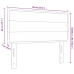 Cabecero LED Diseño Líneas Taupe 90 cm Tela