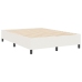 Cama con somier  Crema 140x200 cm Tela de pana