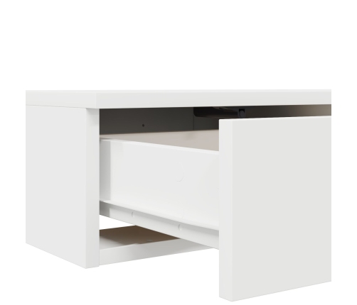 Cajones de Cama  Blancos 75x36,5x16,5 cm de Madera