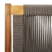 Banco de Jardín Gris 76x122x73 cm Madera Sólida de Acacia
