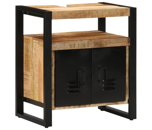 Gabinete de Lavabo  55x35x60 cm de Madera Maciza