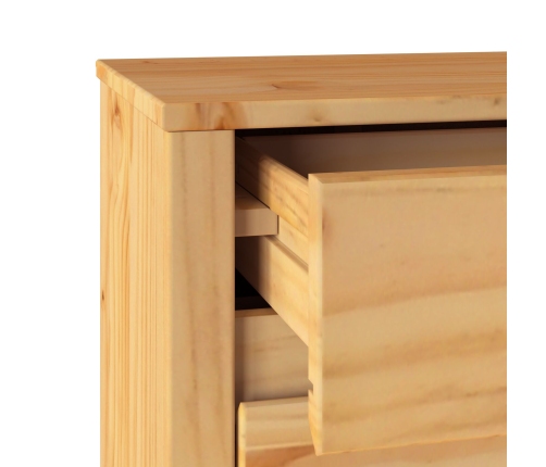 Cómoda  ""DRAMMEN"" 111x43x73,5 cm de Madera Sólida de Pino