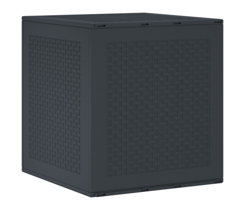 Caja de Almacenamiento Antracita 55x53x57 cm PP