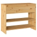 mesa consola ""DRAMMEN"" 89,5x37x73 cm de madera maciza de pino