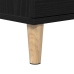 Gabinete de fregadero Madera de roble negra 65x33x60 cm Madera elaborada
