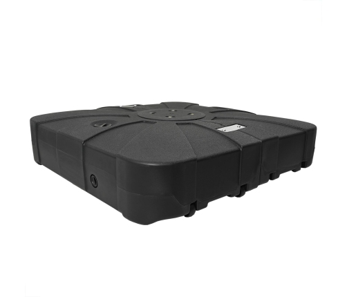 Set de Base de Parasol Cantilever de 2 Piezas  - 150kg de Arena o 113kg de Agua