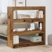 Armario para Libros/Divisor de Habitaciones - Madera Rústica - 100x30x103cm - Madera Elaborada