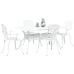 Set de 3 Blanco Aluminio Fundido Grande Durable