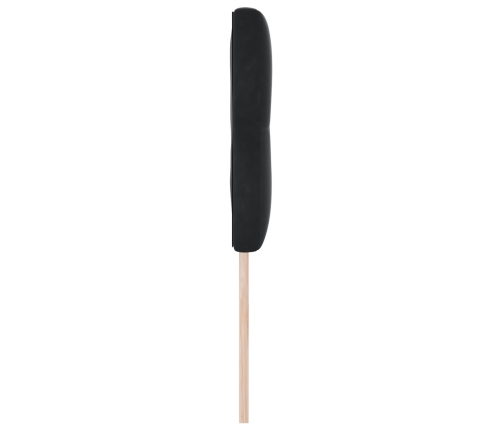 Cabecero LED con Botones Negro 72 cm Terciopelo