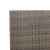 Sillas apilables de jardín  con cojines 2 pcs Gris Ratán Poliéster