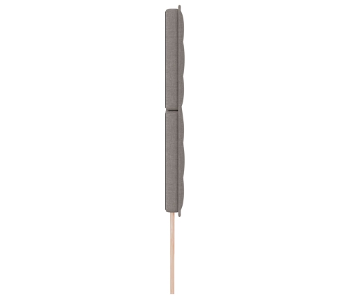 Cabecero  Diseño Lines Taupe 200 cm Tela