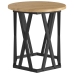 Mesas Laterales Anidadas 2 pcs de Madera de Roble Artisan