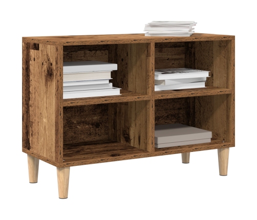 Cabinet de TV con Patas de Madera Madera Antigua 69.5x30x50 cm