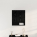 Armario de pared  Negro Roble 60x30x70 cm de madera