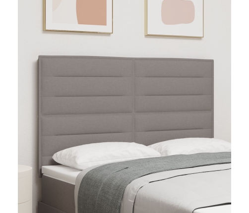 Cabecera LED  Diseño Lines Taupe 80 cm Tela