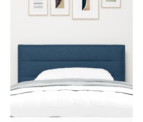 Cabecera  Diseño de Líneas Azul 90 cm Tela