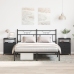 Mesitas de Noche  2 pcs Negro Roble 44x45x60 cm Madera Elaborada