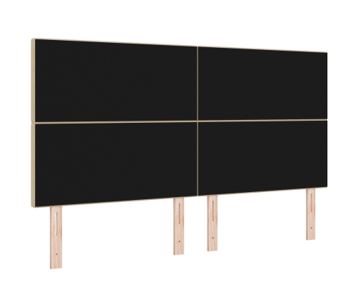 Cabecero VidaXL Diseño Sencillo Verde Claro Gris 180 cm Tela de Pana