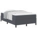 Cama  Gris Oscuro 120x200 cm Tela de Corduroy
