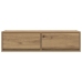 mueble para TV  de roble artesano 100x31x25,5 cm de madera elaborada