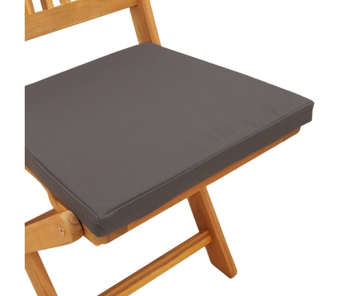Conjunto de Bistro de Jardín  de 3 Piezas - Madera de Acacia Sólida