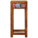 Soporte para Teléfono  35x35x75 cm de Madera Maciza de Acacia