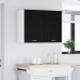 Armario colgante de roble negro  - 80x31x60 cm - Hecho de madera elaborada