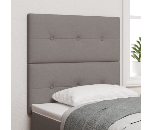 Cabezal LED  Taupe 80 cm Tela