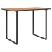 Conjunto de Comedor Jardín de 2 Piezas Silla Individual con Cojines Taupe