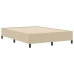 Estructura de Cama  Verde Claro Gris 140x200 cm Tela de Corduroy