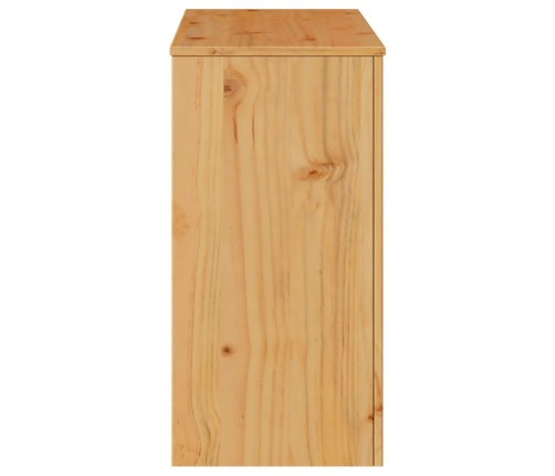 mesa consola ""DRAMMEN"" 89,5x37x73 cm de madera maciza de pino